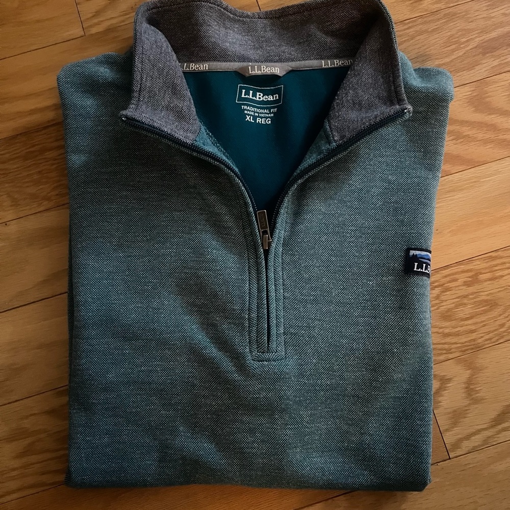 LL Bean 1/2 Zip Sweatshirt